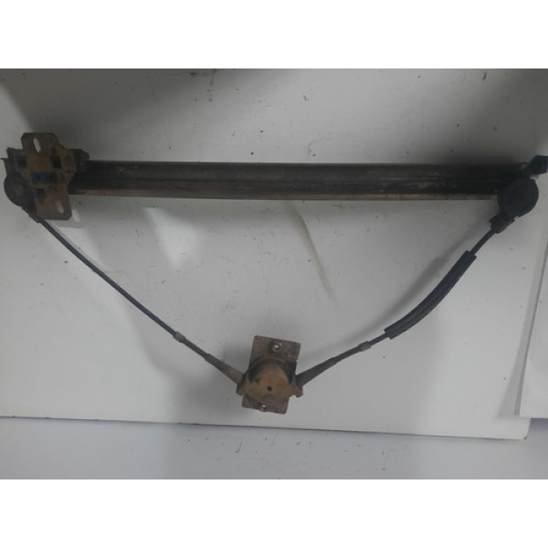 Maquina Vidro Manual Fiat Uno 4p Dianteira Esquerda 05/12