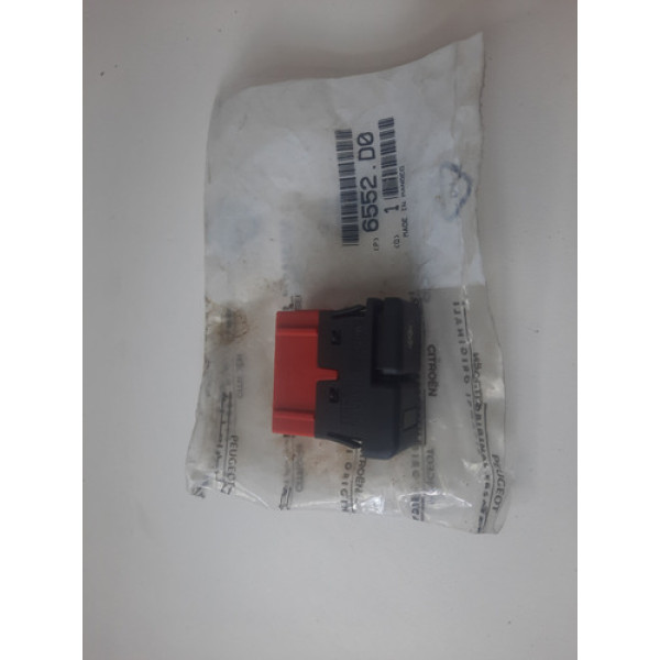 Botão Trava Vidro Eletrico Traseiro Peugeot 405 1997 6552d0