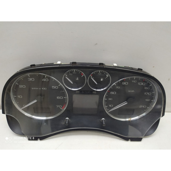 Painel Instrumento Velocímetro Peugeot 307 Com Detalhes 