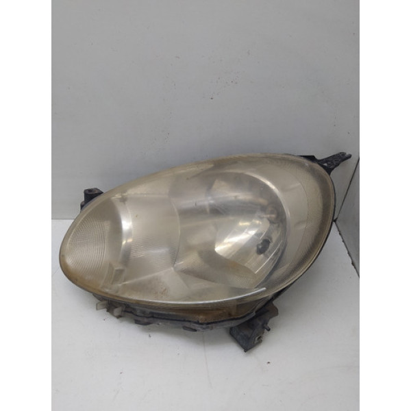 Farol Esquerdo Nissan March 2011 2016 260601hlga