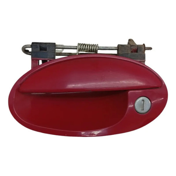 Maçaneta Externa Dianteiro Esquerdo Chevrolet Celta 2015 Vermelho Dianteira