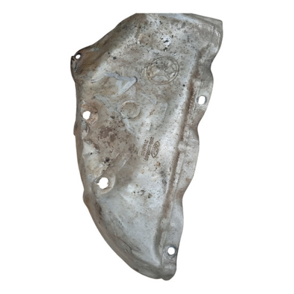 Defletor Protetor Escape Calor Coletor Ford Fiesta 2002 2012