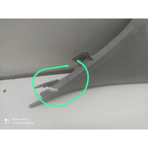 Moldura Coluna Parabrisa Diant Esque Hyundai Hb20 2015 Detal