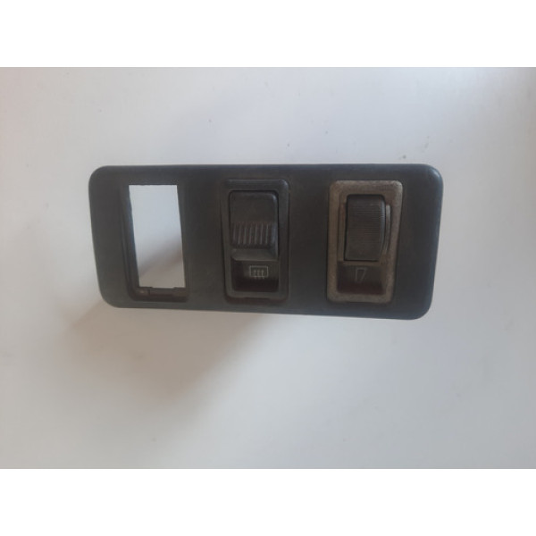 Moldura Botões Painel Desembaçador Ford Escort 1987/1996