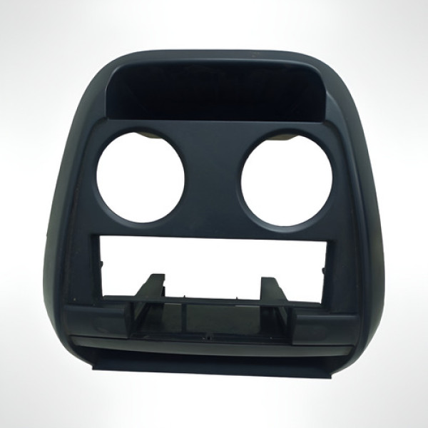 Moldura Painel Central Difusor Volkswagen Fox 2011 2015 Preto