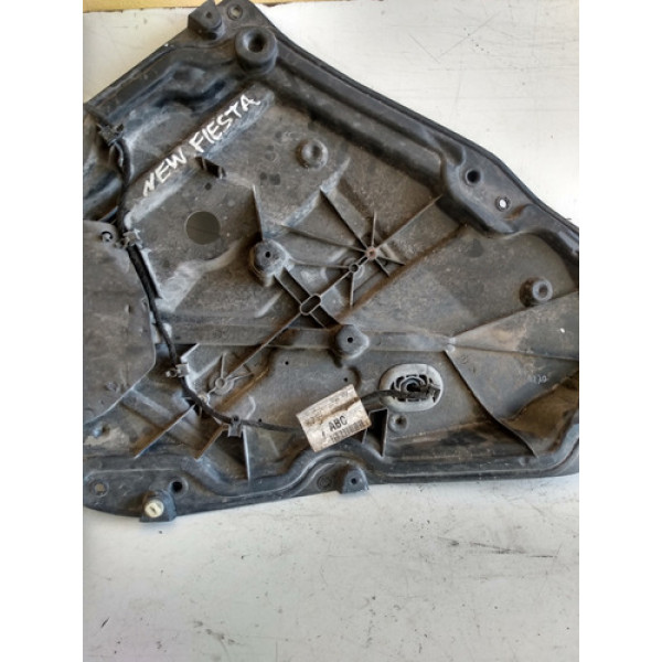 Chapa De Máquina De Vidro Dianteira Ford New Fiesta 2014