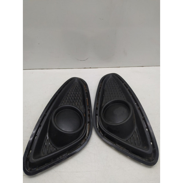 Par Moldura Grade Farol Milha Hb20 