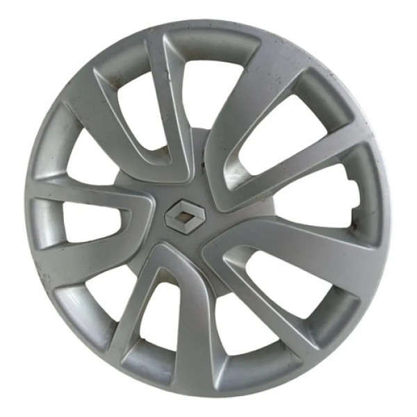 Calota Roda Aro 15 Renault Logan 2017 Prata