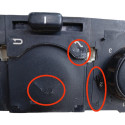 Comando Ar Condicionado Fiat Palio Strada 2008 2012 Avaria 