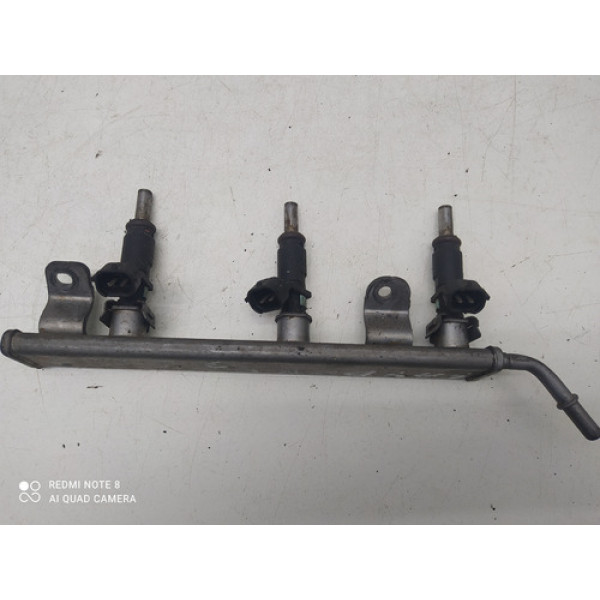 Flauta Com Bicos Injetor Renault Sandero  1.0 2017 3ccc    