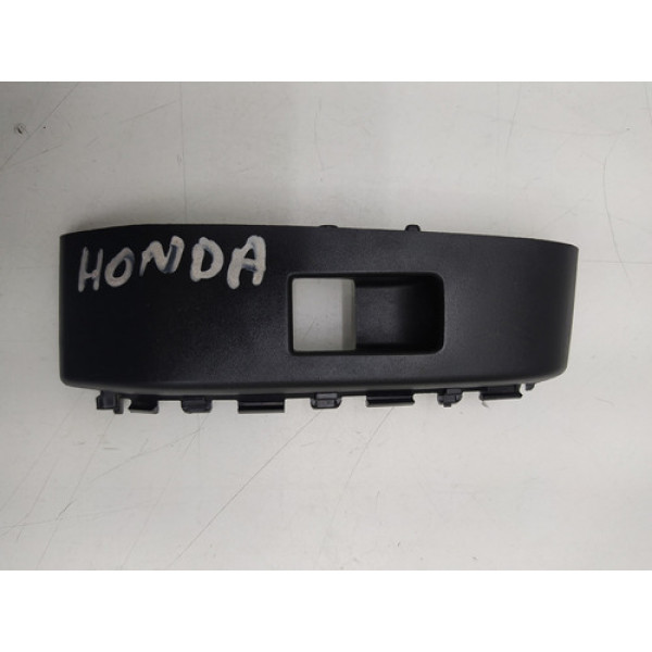 Moldura  Botão Vidro Traseiro Esquerdo Honda New Fit 2013