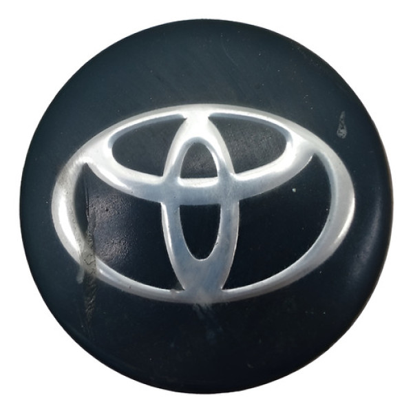 Calota Calotinha Roda Toyota Yaris 2019 2022 Preto