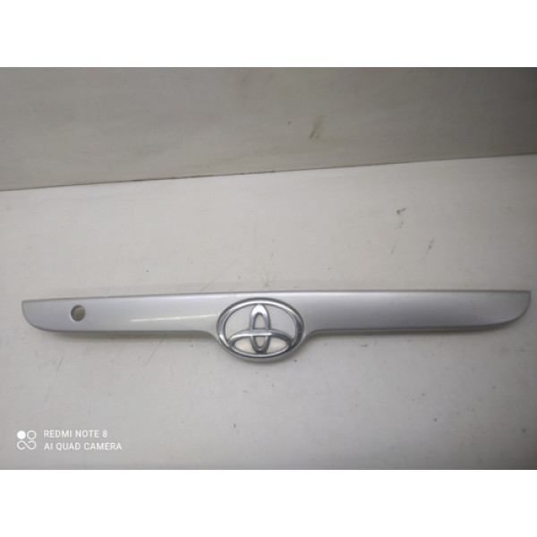 Moldura Tampa Traseira Toyota Corolla 276011 2007