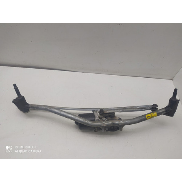 Máquina Limpador Com Motor Parabrisa Renault Sandero Logan 