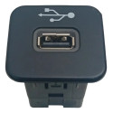 Entrada Usb Console Fiat Toro 2018 2021 735600659 Preto