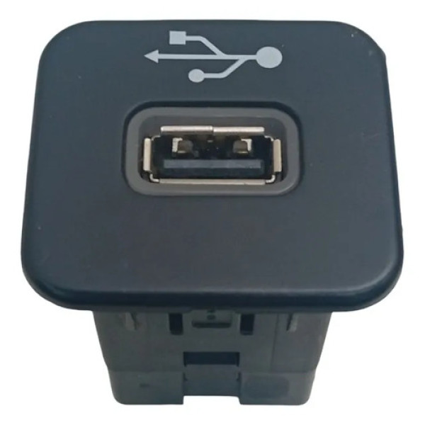 Entrada Usb Console Fiat Toro 2018 2021 735600659 Preto