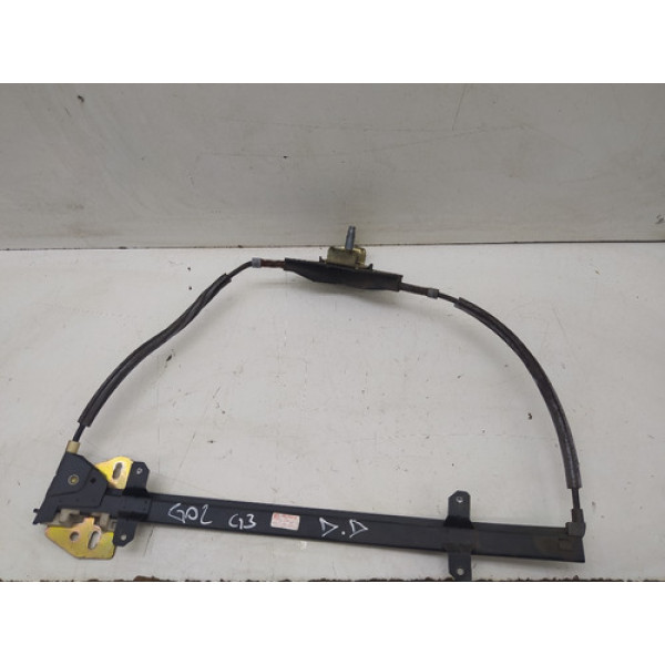 Máquina Vidro Porta Dianteira Esquerdo Volkswagen Gol 98 05