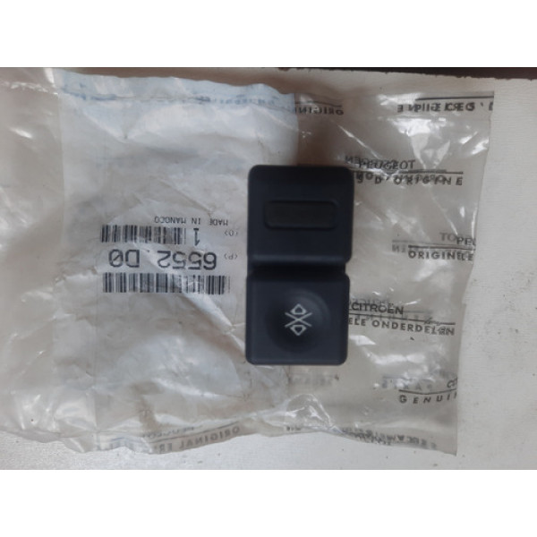 Botão Bloqueio Vidro Traseiro Elétrico Peugeot 405 1996 