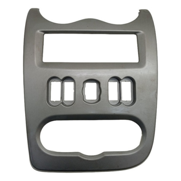 Moldura Painel Renault Logan 2007 2013 8200532242 Prata