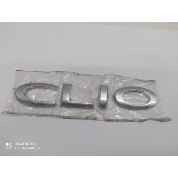 Emblema Letreiro Renault Clio 2006-2007