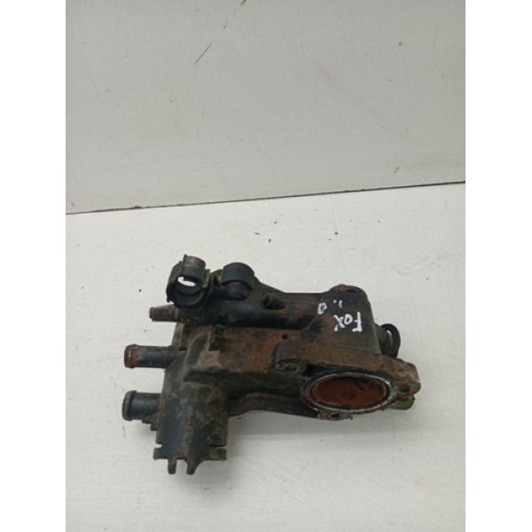 Carcaça Válvula Termostática Volkswagen Fox 1.0 04 14 Avaria