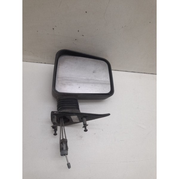 Retrovisor Manual Lado Esquerdo Fiat Fiorino 1997 2008