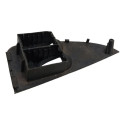 Moldura Vidro Elétrico Fiat Palio 1996 2010 Preto