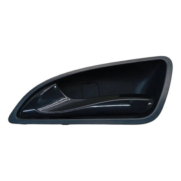 Maçaneta Interna Dianteira Esquerda Hyundai Hb20 2013 2019 Preto Dianteira