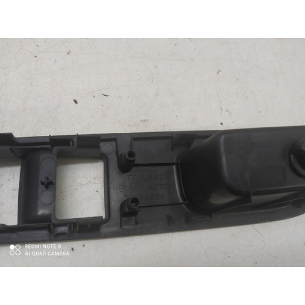 Moldura Botão Dianteiro Esquerdo Nissan Livina 2009-2014