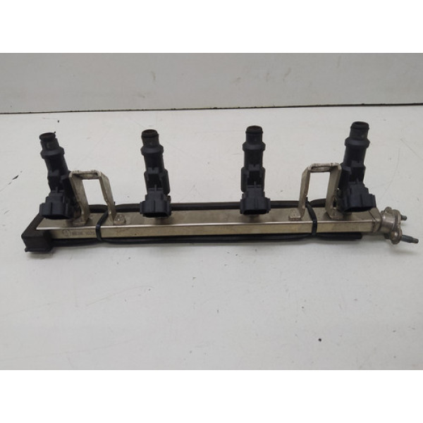 Flauta Com Bicos Injetor Hyundai Hb20 2018 353502b400 