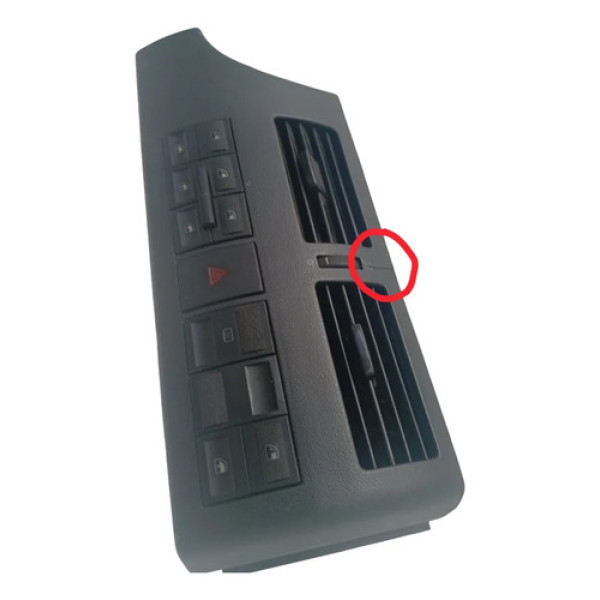 Moldura Painel Central Difusor Botões Volkswagen Gol 1999