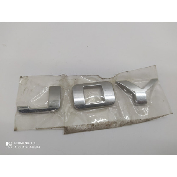 Emblema Letreiro Chevrolet Joy 2020