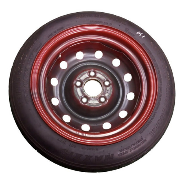Roda Estepe Aro 15 Hyundai I30 2011 529102h910 Vermelho