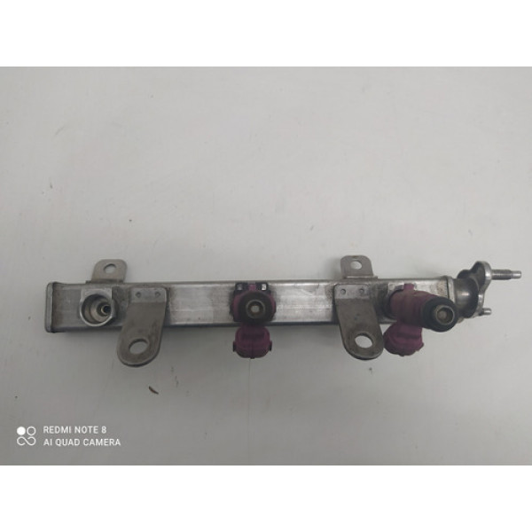 Flauta C/bicos Injetor Hyundai Hb20 1.0 2012 A 2019         