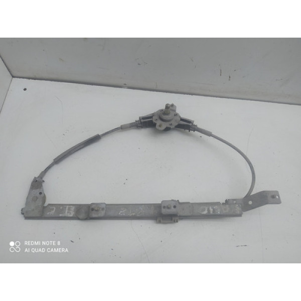 Máquina Vidro Manual Traseiro Esquerdo Fiat Palio 2000 4p