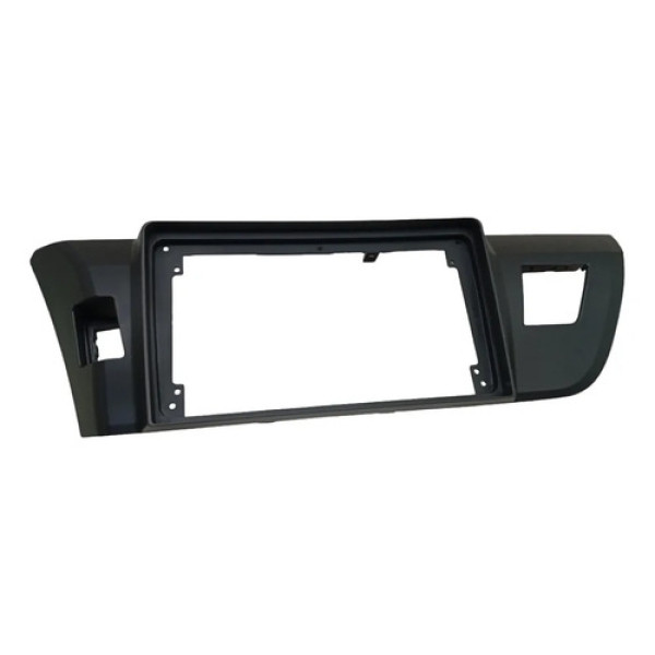 Moldura Multimídia Toyota Corolla 2015 2017 Preto