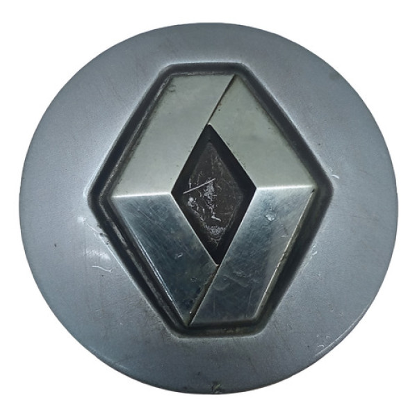 Calota Calotinh Central Renault Duster 2013 2019 Prata