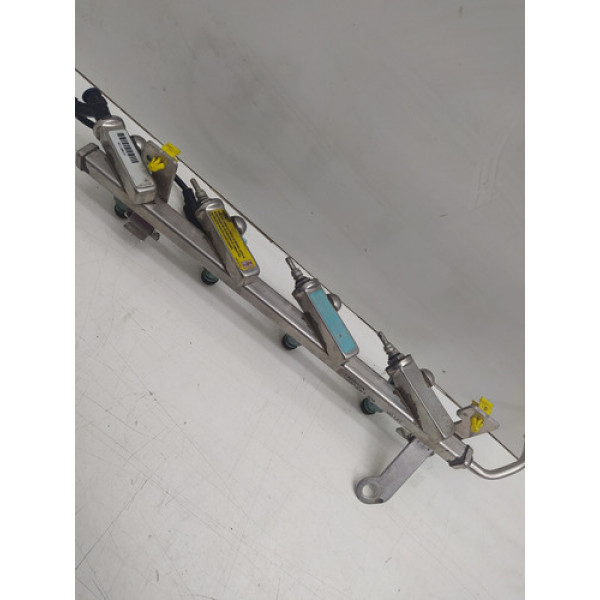 Flauta Bico Injetor Ford New Fiesta 2014