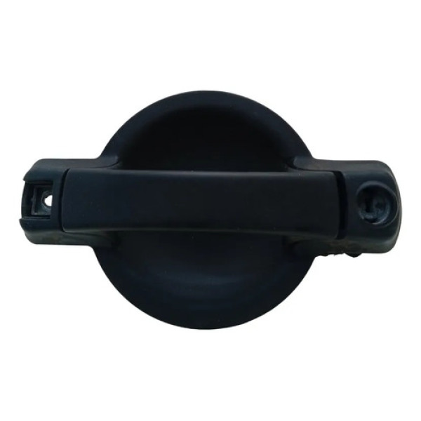 Maçaneta Externa Esquerdo Fiat Doblo 2002 2021 Preto Dianteira