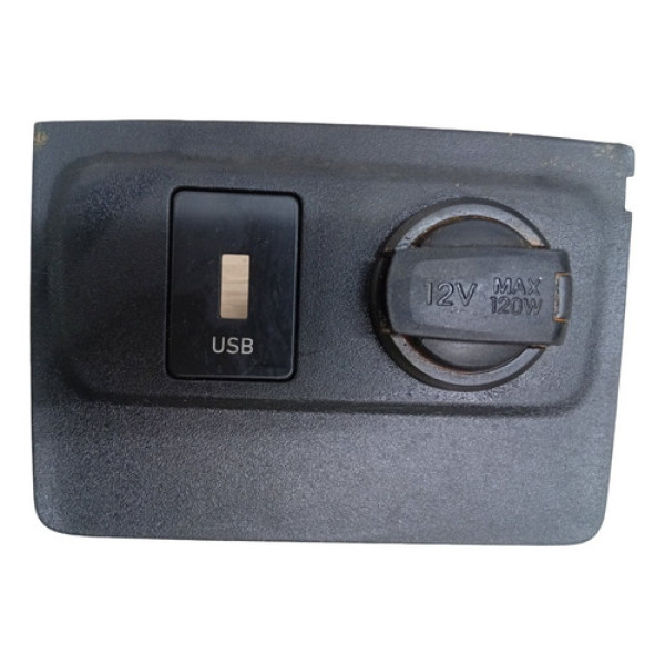 Moldura Tomada 12v Usb Hyundai Hb20 2020 2024