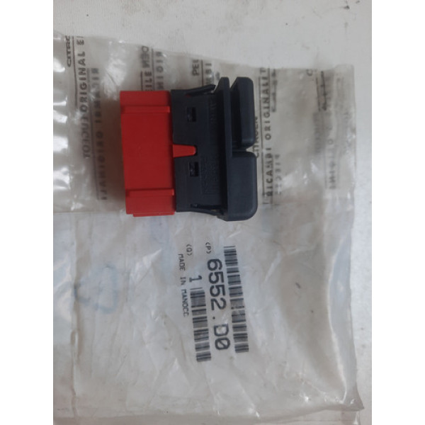 Botão Bloqueio Vidro Traseiro Elétrico Peugeot 405 97 6552d0