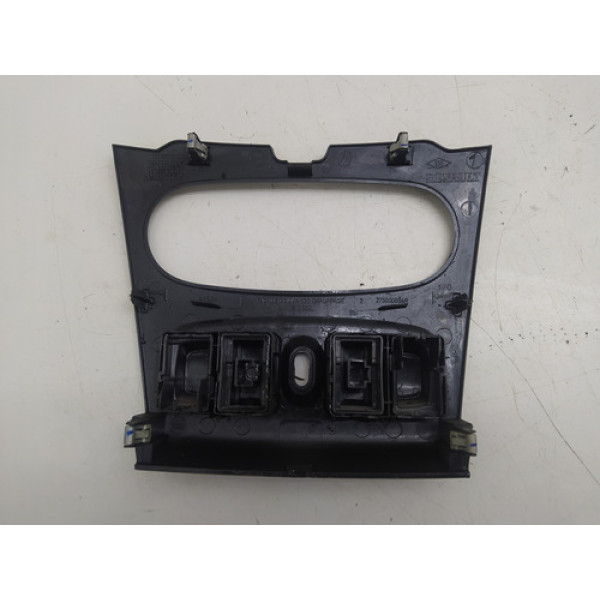 Moldura Central Botões Renault Sandero 2014 2015