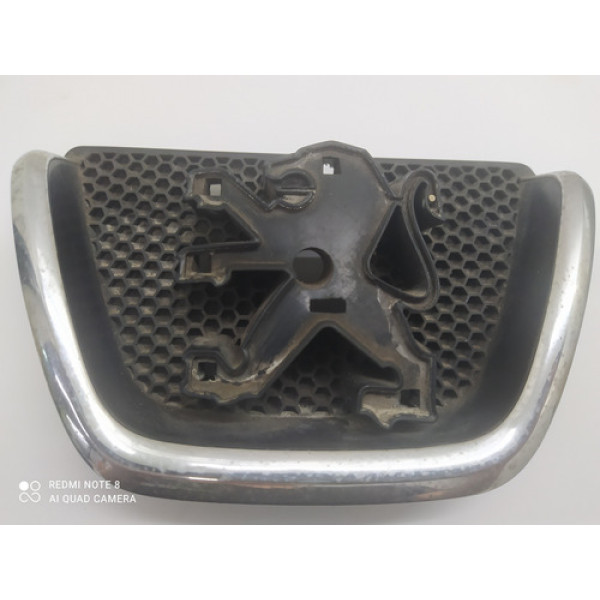 Emblema Grade Dianteiro Peugeot 206 2006