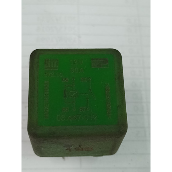 Rele Auxiliar 12v 30a Gm Corsa 03447012
