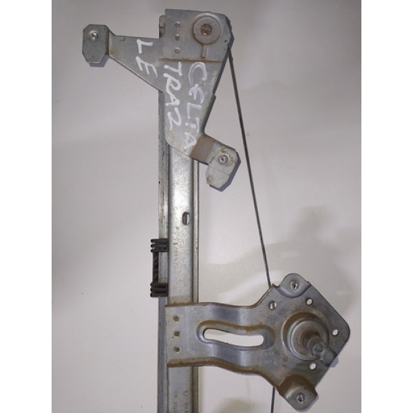 Máquina Vidro Manual Trás Esquerdo Gm Celta 01/06 93363859