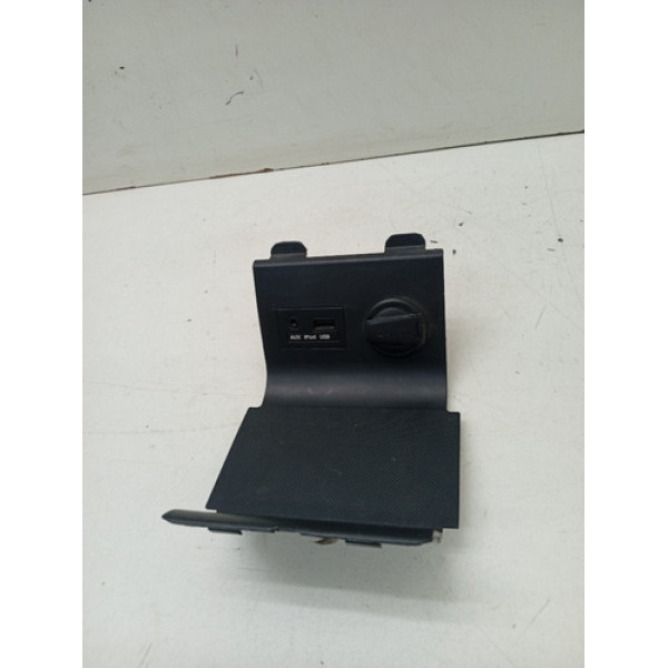 Moldura Central Usb Tomada Hyundai Hb20 2014 A 2019
