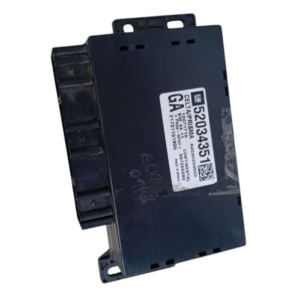 Módulo Conforto Chevrolet Celta Prisma 2006 A 2014 52034351