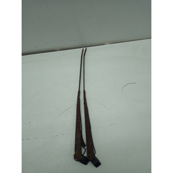 Par Braço Limpandor Parabrisa Ford Pampa 84 91