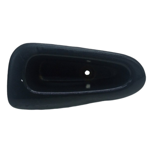 Puxador Porta Dianteiro Esquerdo Peugeot 206 2003 Preto