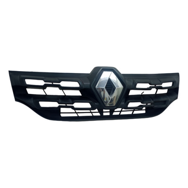 Grade Frontal Emblema Renault Kwid 2017 2022 7001310010 - Preto